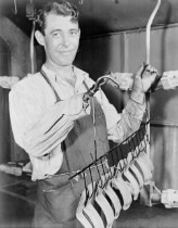 1946 Ford war veteran employee at work